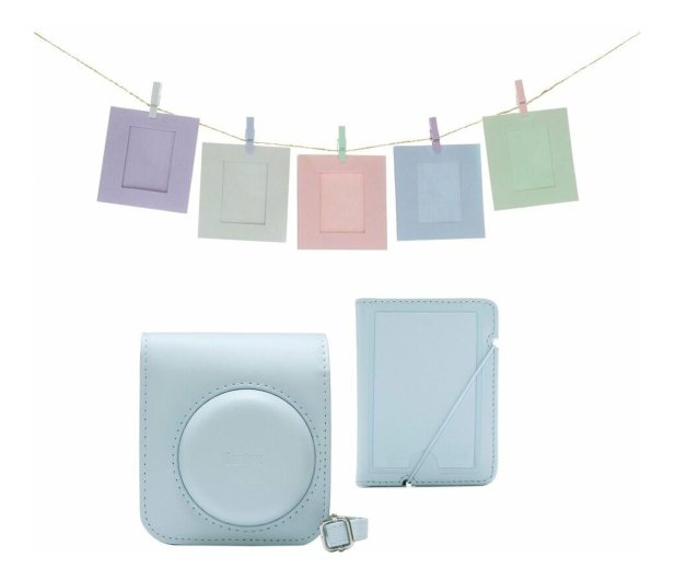 Fujifilm Instax Mini 12 niebieski zestaw akcesoriów - 1506527 - zdjęcie